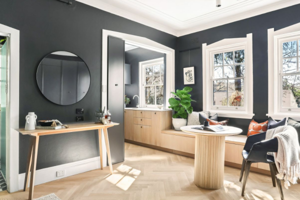 2024 Interior Design Trends: A shift away from open plan, mastering colour drenching and utilising sustainable elements.