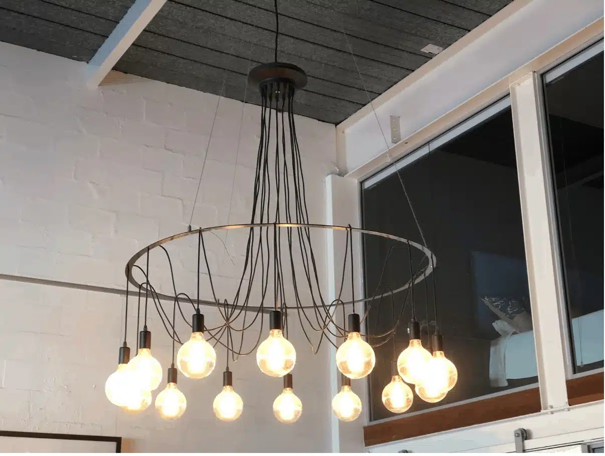 How we made DIY Industrial Chandelier